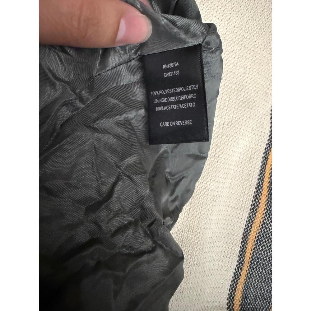 Max and Cleo Cocktail Dress Womens 6 Greyish V-Neck Tie-Waist Elegant Chic - Picture 9 of 11